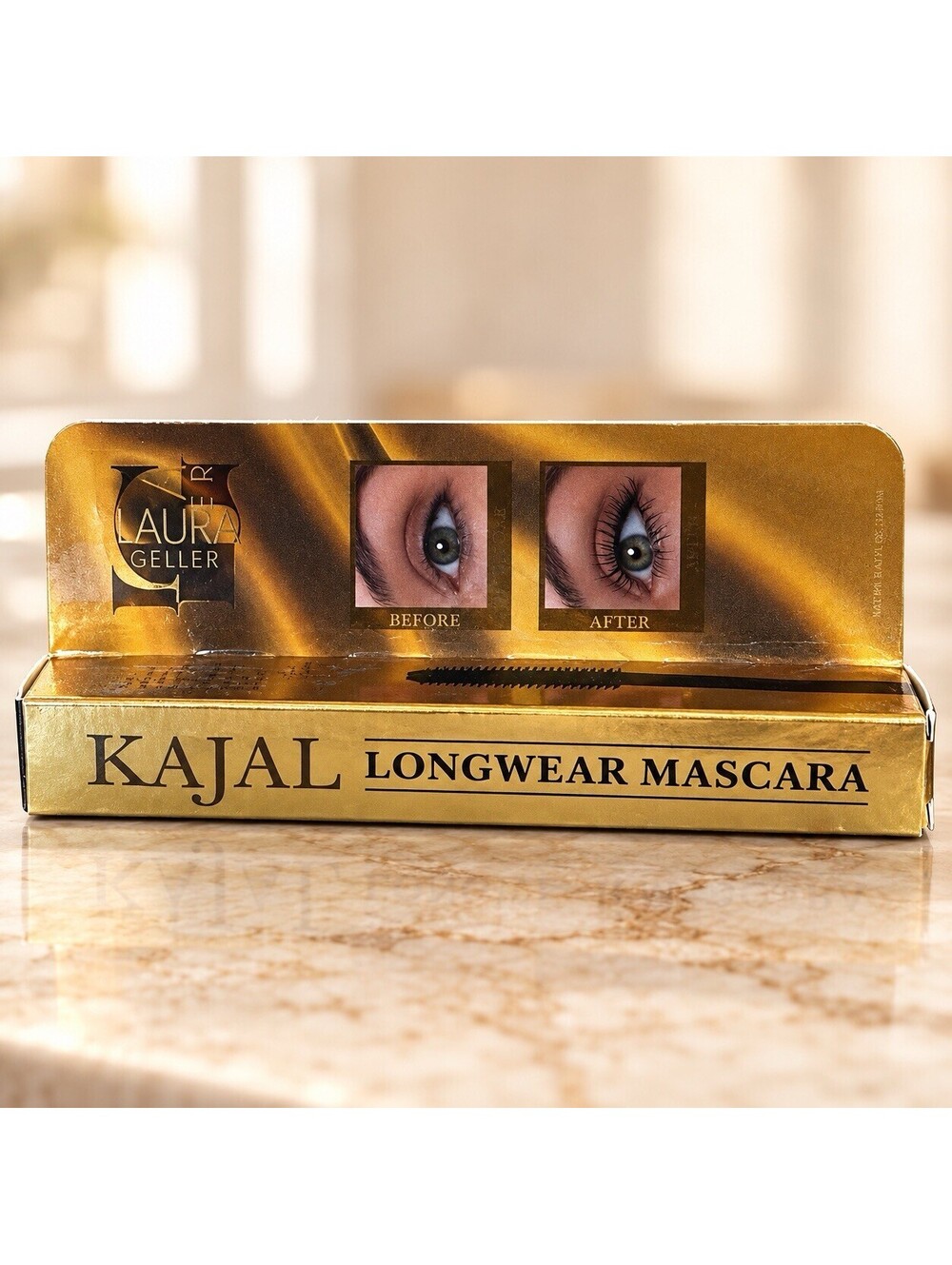 Laura Geller Kajal Longwear Mascara Black Lengthening Volumizing 0.22 fl oz
